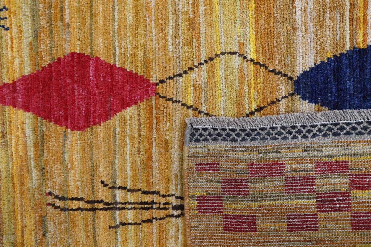 Trading, Höhe: Orientteppich Berber Handgeknüpfter mm Nain rechteckig, 196x307 Ghashghai 10 Orientteppich, Moderner