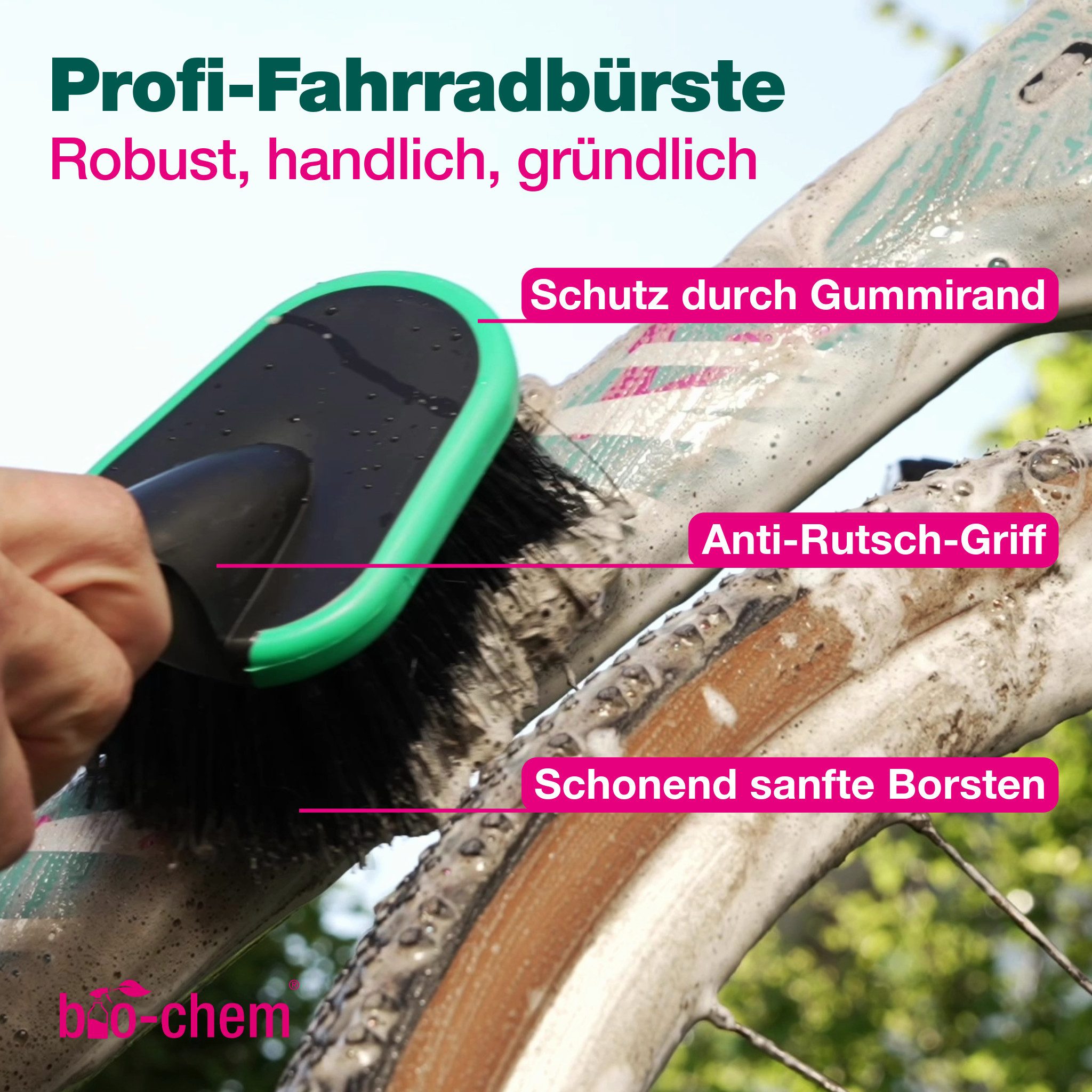 bio-chem Fahrradwerkzeugset Fahrradzubehör-Set 8-tlg. – Bürsten günstig online kaufen