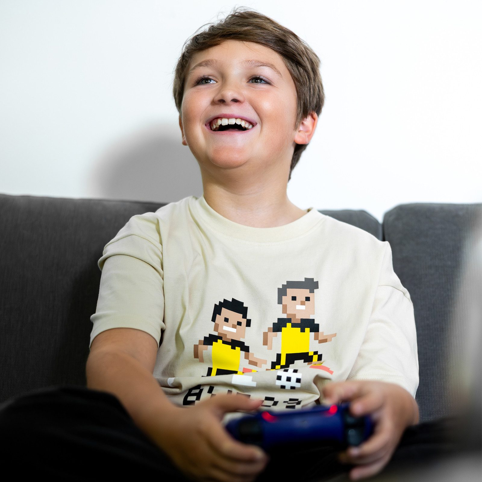 BVB T-Shirt BVB Gaming T-Shirt Kinder offwhite (1-tlg)
