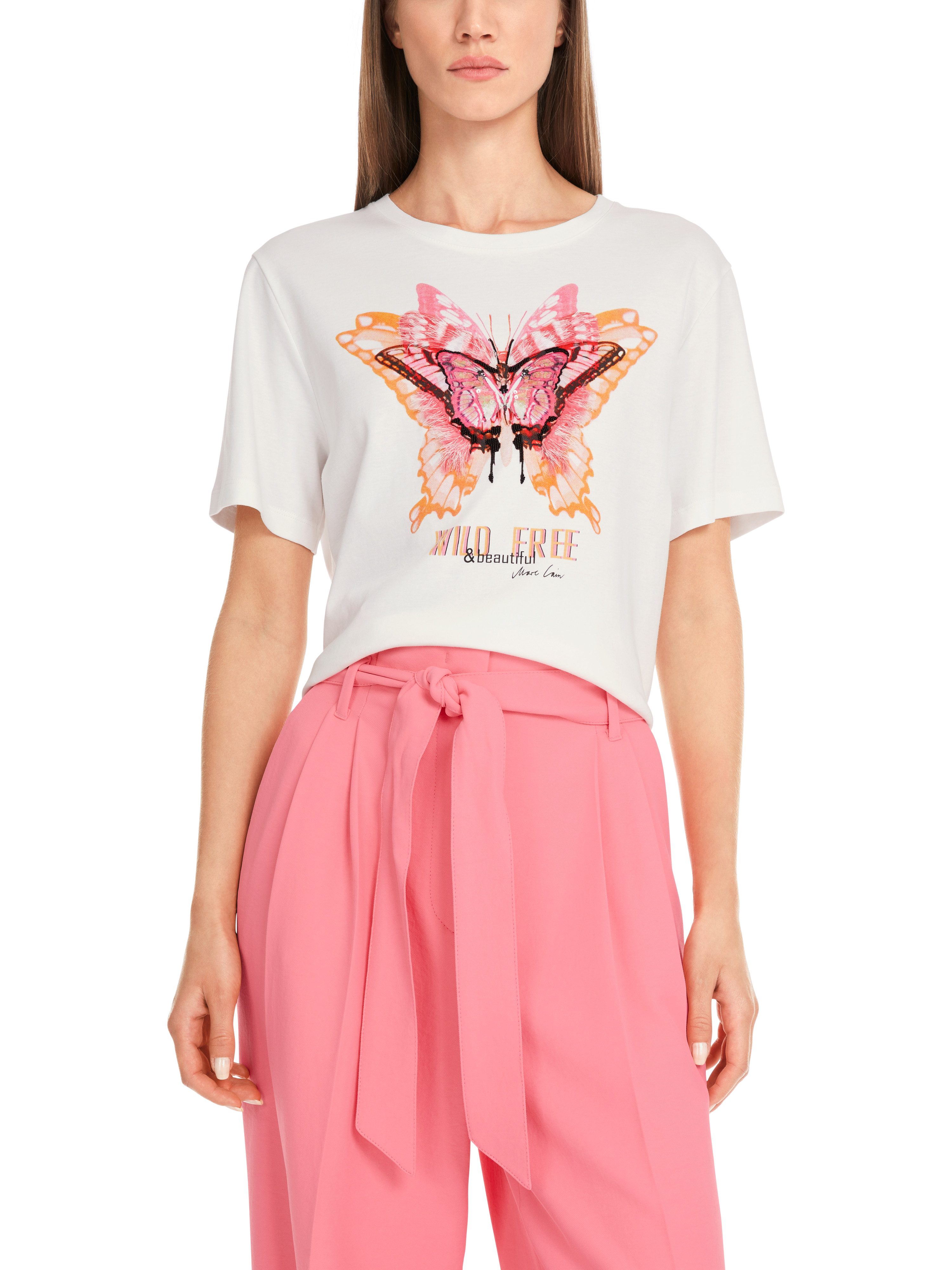 T-Shirt "Butterfly's Diary" Premium Damenmode