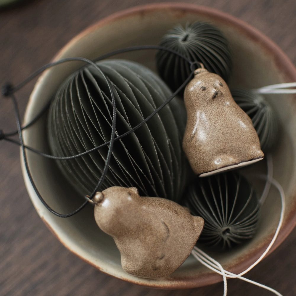 dbkd Dekoobjekt Dekoanhänger Chubby Chicken einzeln - beige