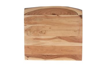 SAM® Tischplatte Johann, Arbeitsplatte mit Baumkante für Heimwerker, Akazienholz