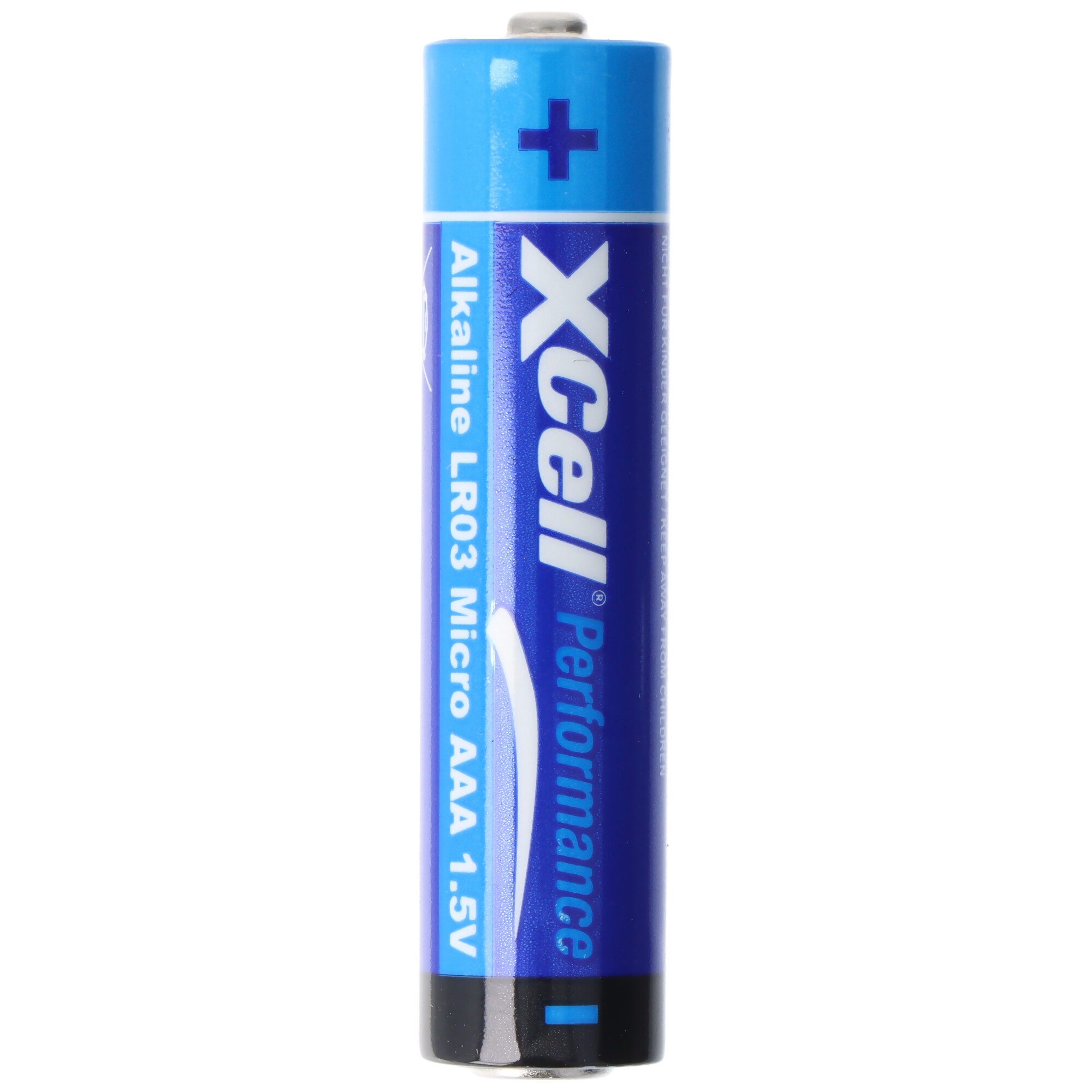 XCell XCell Batterie Alkaline Micro, AAA, LR03, umweltfreundliche Verpackun Batterie, (1,5 V)