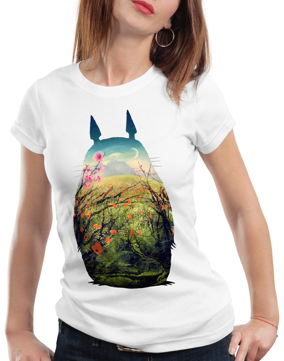 style3 T-Shirt Totoro Sommertraum anime ghibli günstig online kaufen