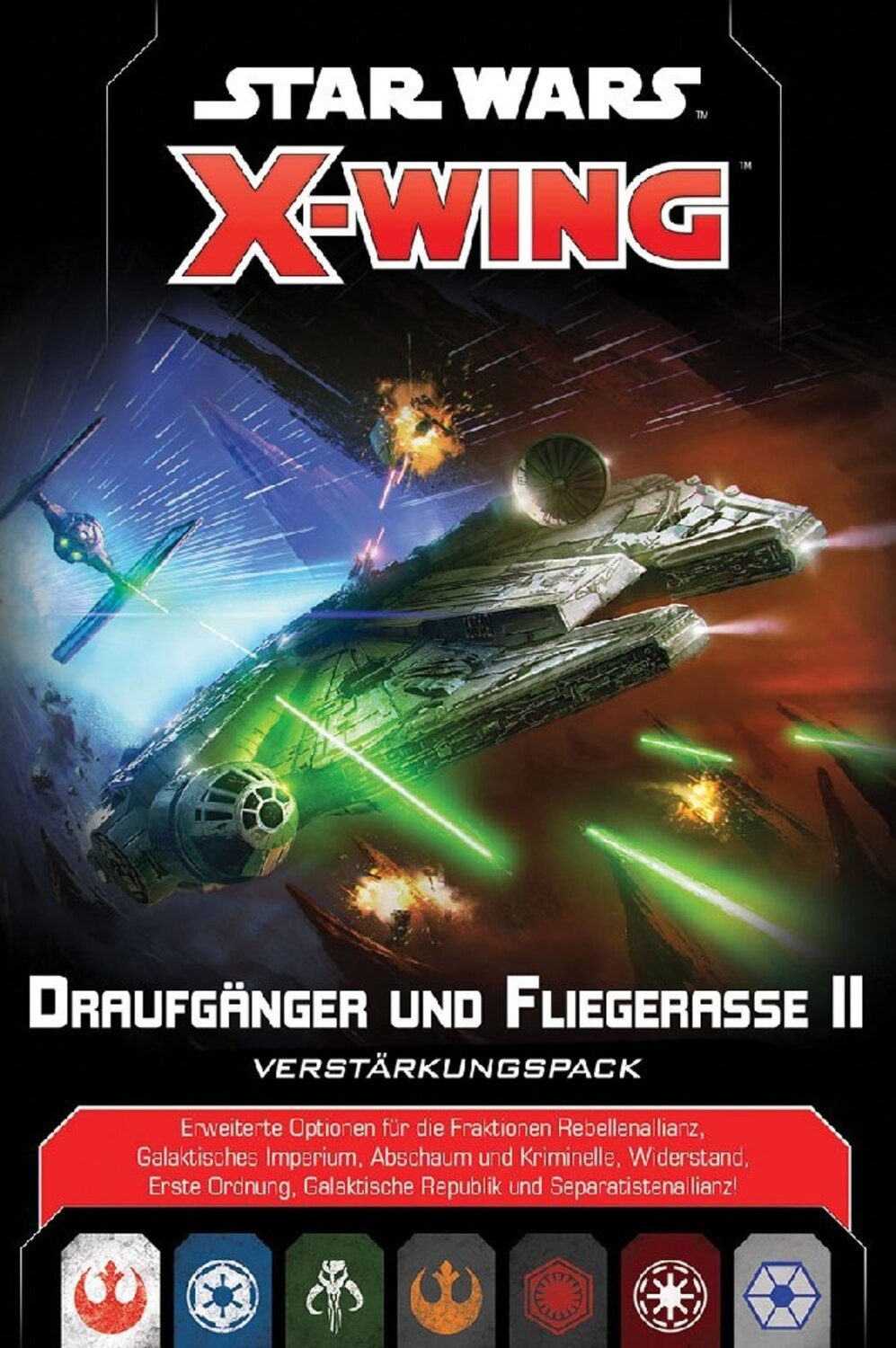 Asmodee Spiel, Star Wars X-Wing 2. Edition - Draufgänger und