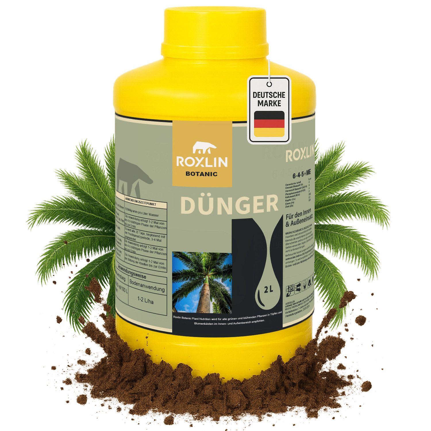 Roxlin Gartendünger Palm Dünger 2L – günstig online kaufen