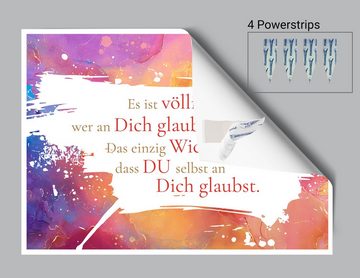 wandmotiv24 Poster Motivation M0156, Sprüche (1 St), Wandbild, Wanddeko, Poster in versch. Größen