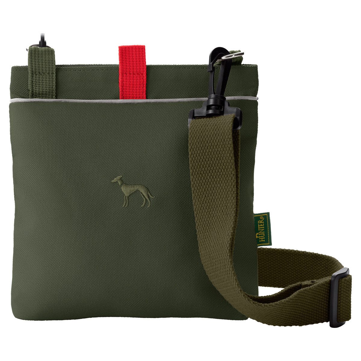 Hunter Товари для тварин Leckerlibeutel Umhänge-Snackbeutel Alva oliv