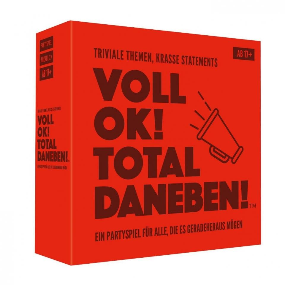 Kylskapspoesi Spiel, Voll Ok! Total daneben! - Ein Partyspiel für alle, die es geradeheraus mögen