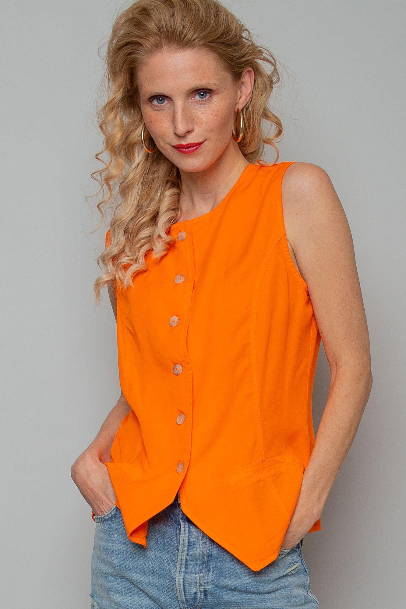 Emily Van Den Bergh Kurzarmbluse günstig online kaufen