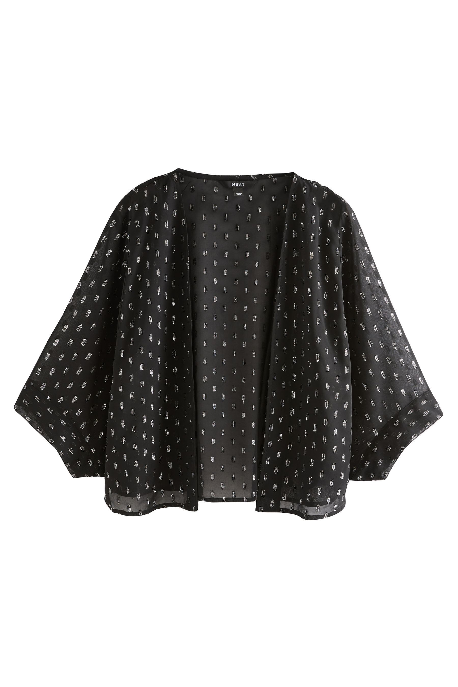 Blusenkimono Verkürzter Filcoupe Kimono