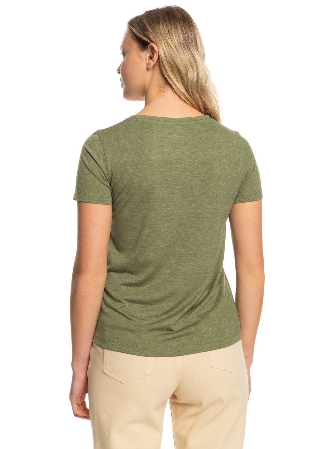 Wave Chasing The Loden Green Roxy T-Shirt