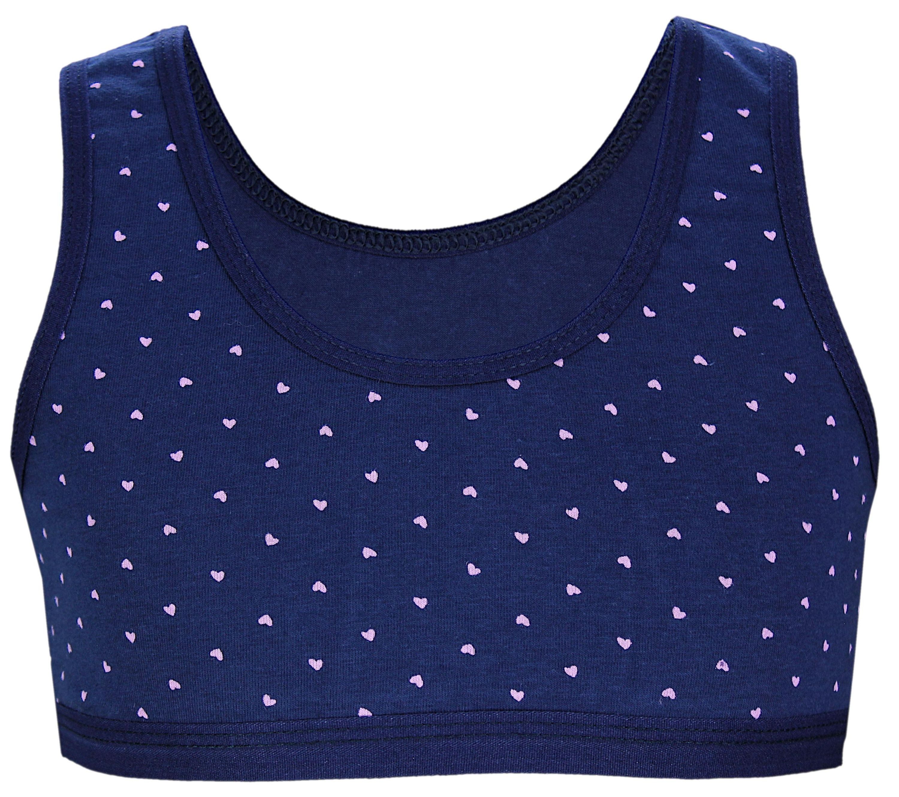 TupTam Bustier TupTam Mädchen Bustier mit breiten Trägern 5er Pack