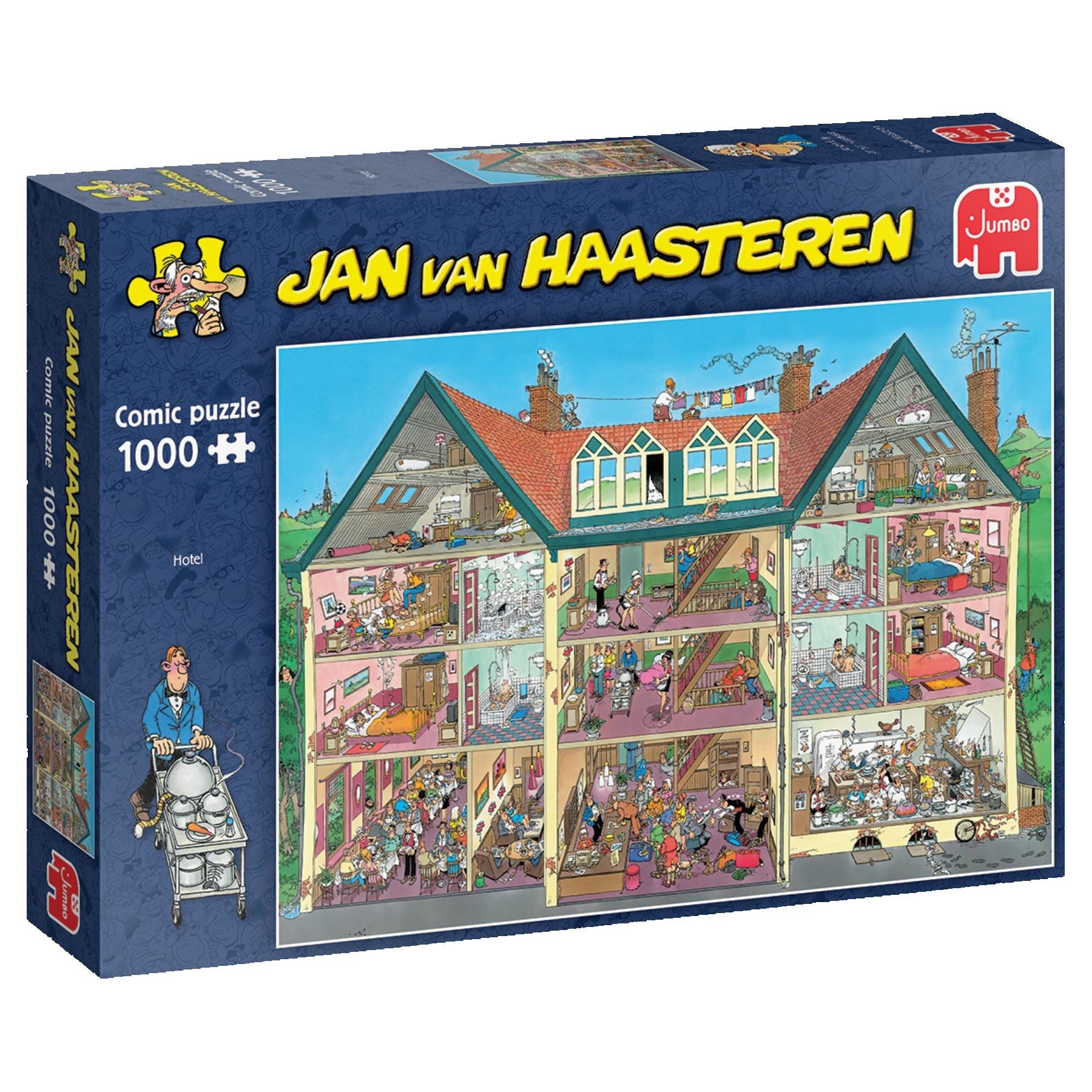 Jan van Haasteren Puzzle Jan van Haasteren Hotel 1000 Teile Puzzle, 1000 Pu günstig online kaufen