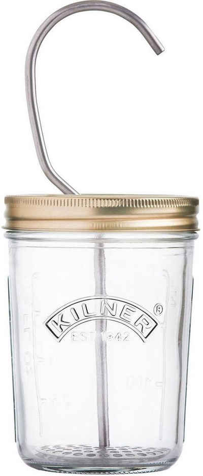 KILNER Vorratsglas, Glas, (1-tlg), zur Herstellung von Mayonnaise, 350 ml