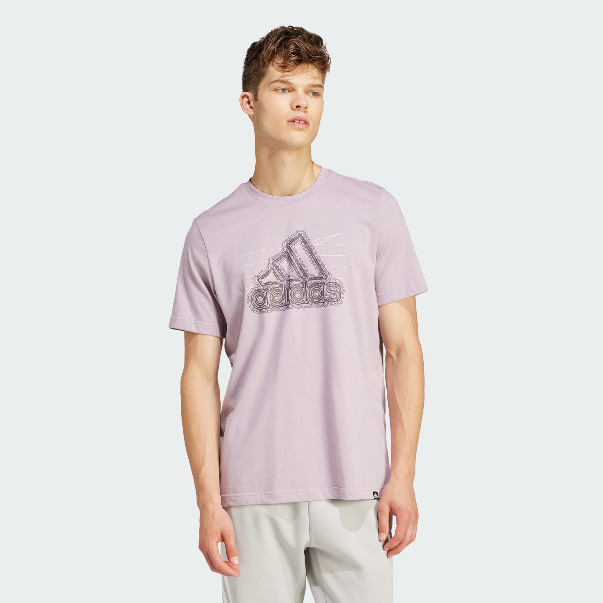 adidas Sportswear T-Shirt GROWTH BADGE GRAPHIC T-SHIRT Preloved Fig