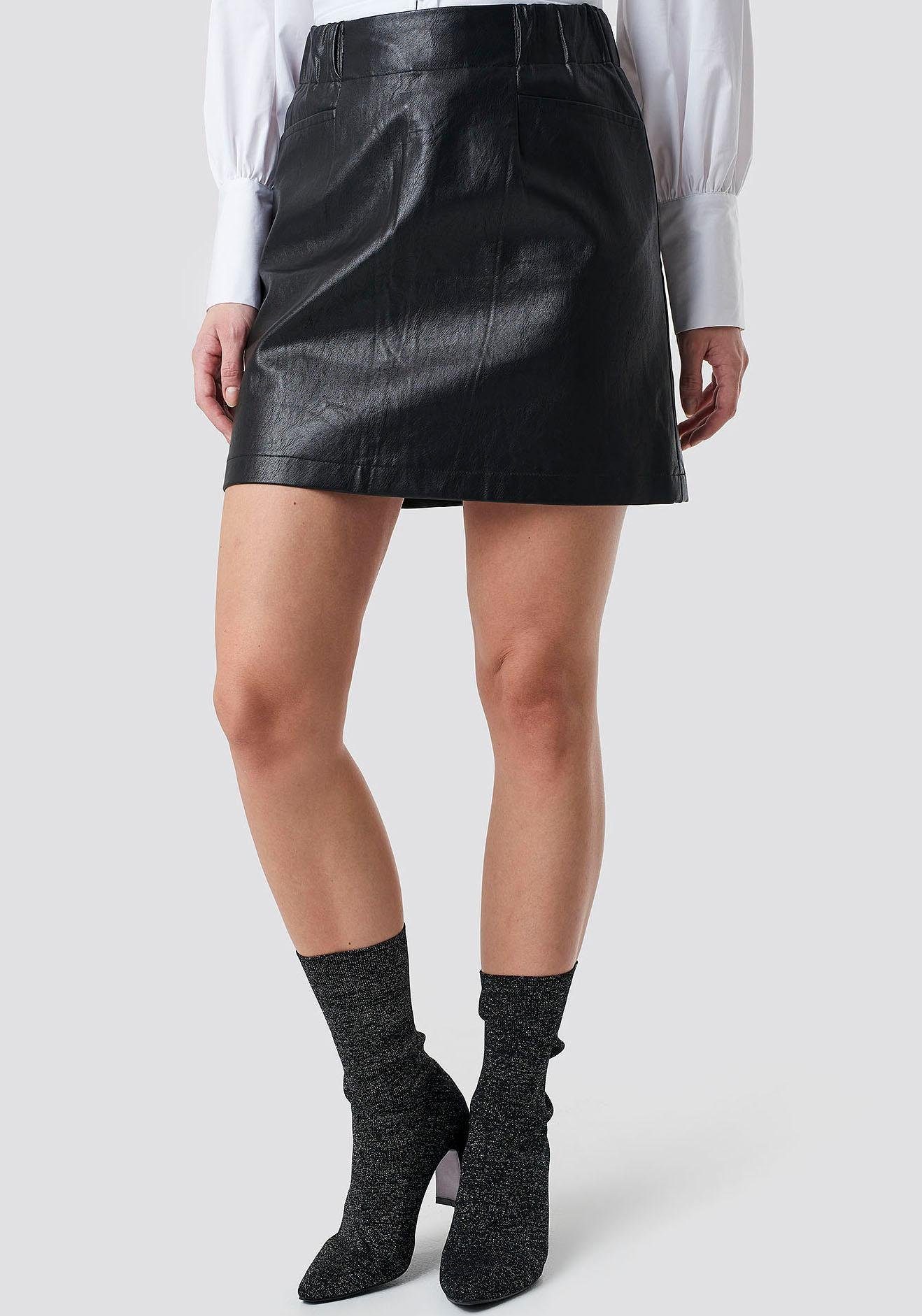 Online kd Kaufen Na »1498« Lederimitatrock WD2E9YIH