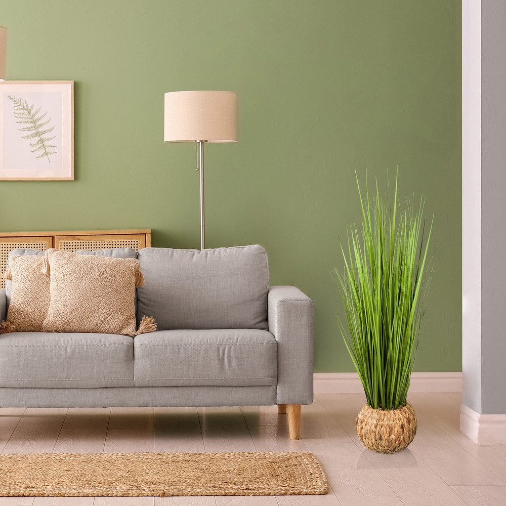 Kunstpflanze Kunstpflanze CORTADERIA Naturstroh Cortaderia Selloana, günstig online kaufen