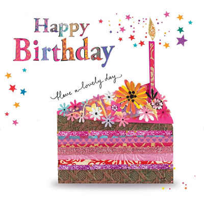 PPD Papierserviette 20 Servietten Happy Day 33x33cm, (20 St)