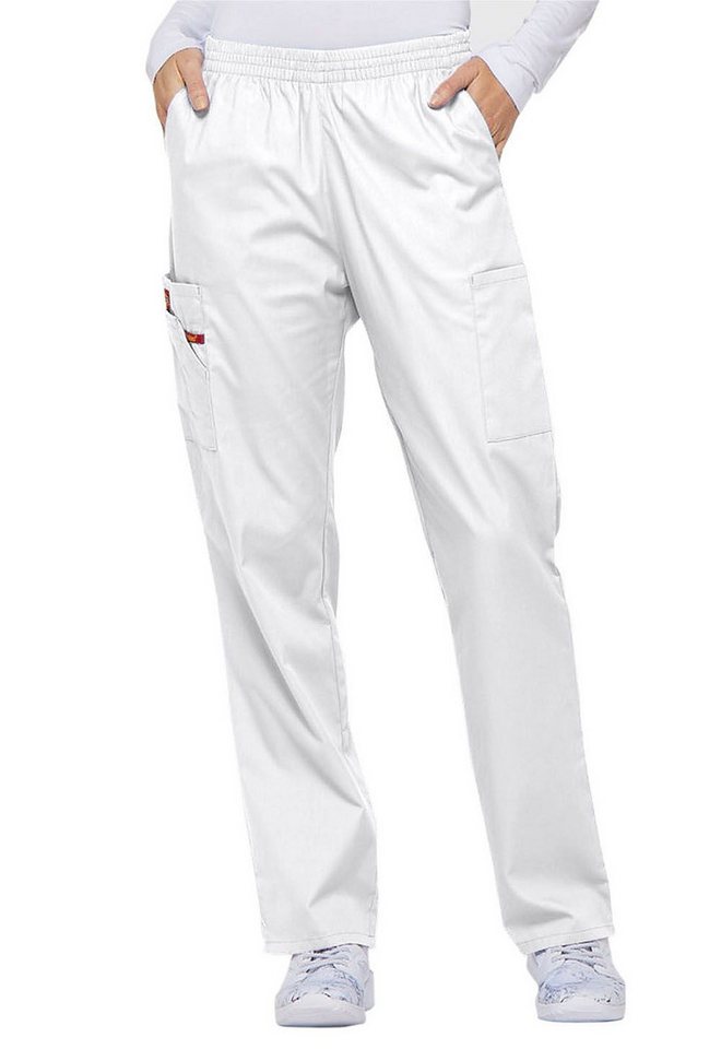 Dickies Schlupfhose, Unisex OP Hose mit Gummibund, Pflegehose, EDS Every Day Scrubs mit Cargotaschen
