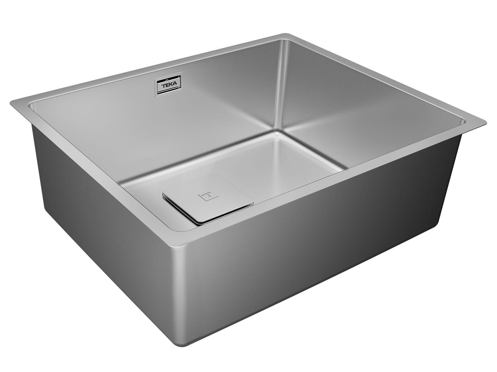 Teka Edelstahlspüle, rechteckig, 54/44 cm, (1 St)