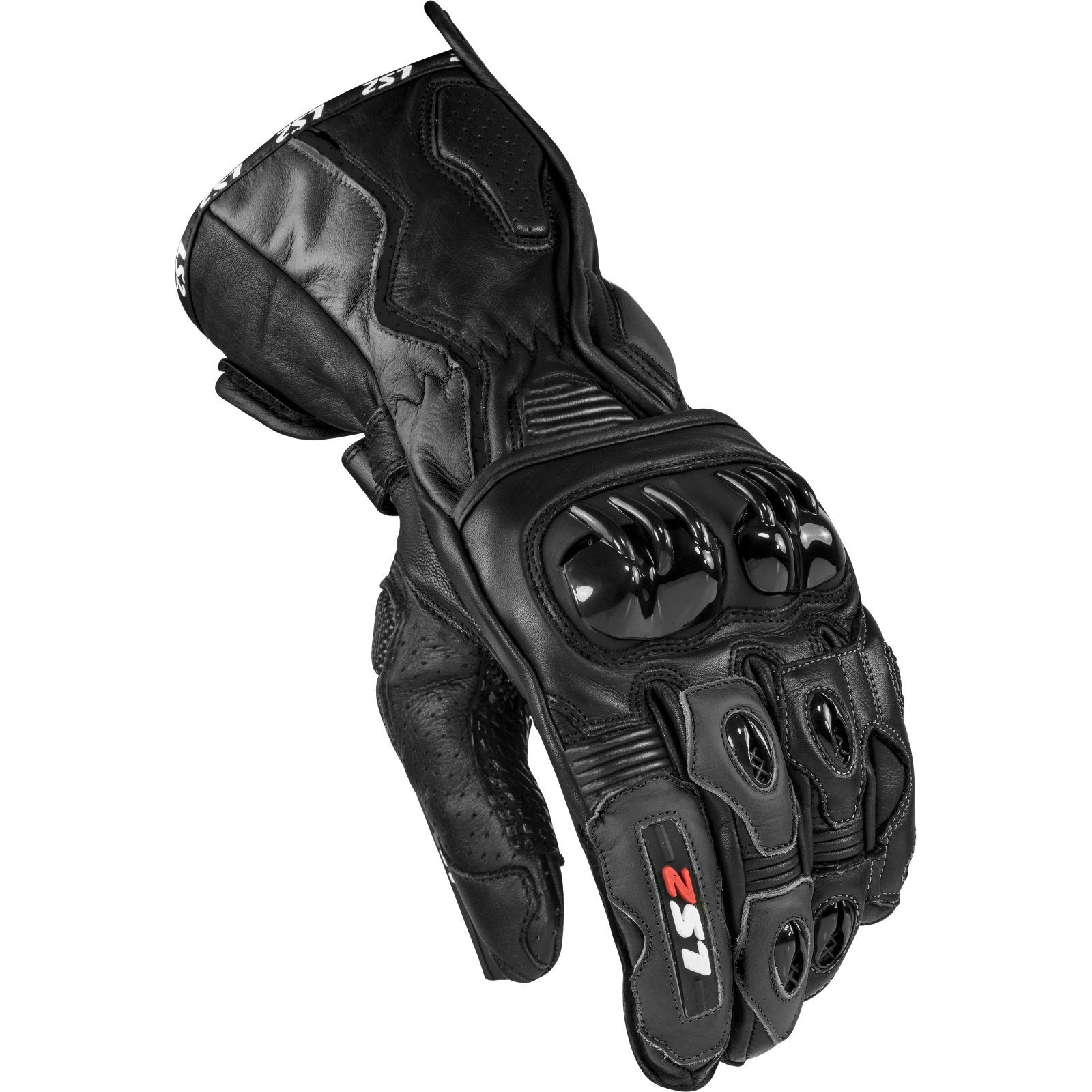 LS2 Motorradhandschuhe LS2 Swift Sporthandschuhe schwarz atmungsaktiv