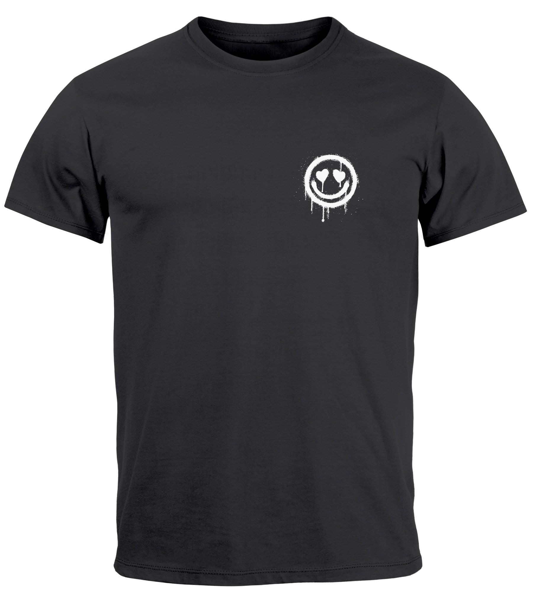 Neverless Print-Shirt Herren T-Shirt Print Aufdruck günstig online kaufen