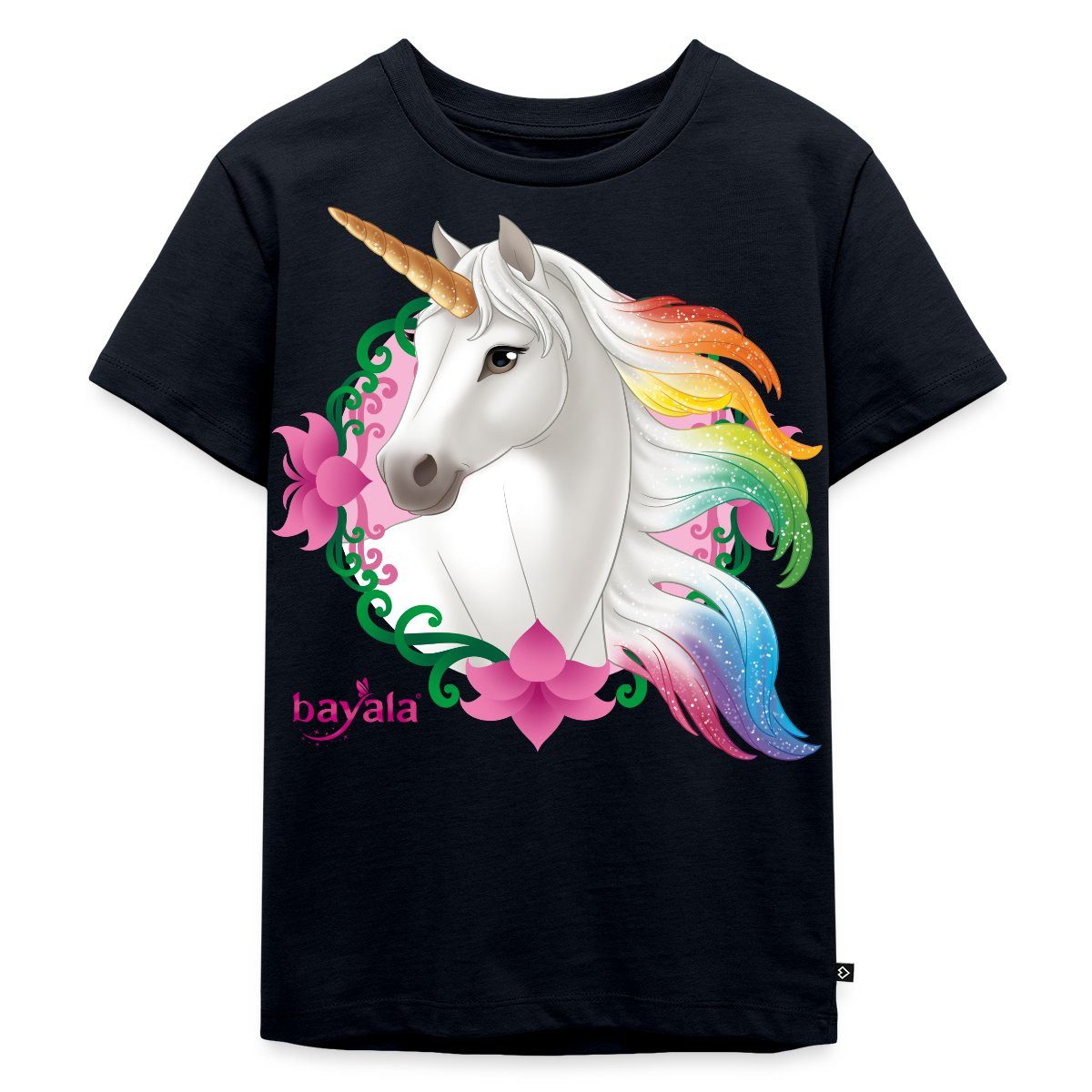 T-Shirt Schleich Bayala Regenbogeneinhorn Stute Kinder Premium T-Shirt