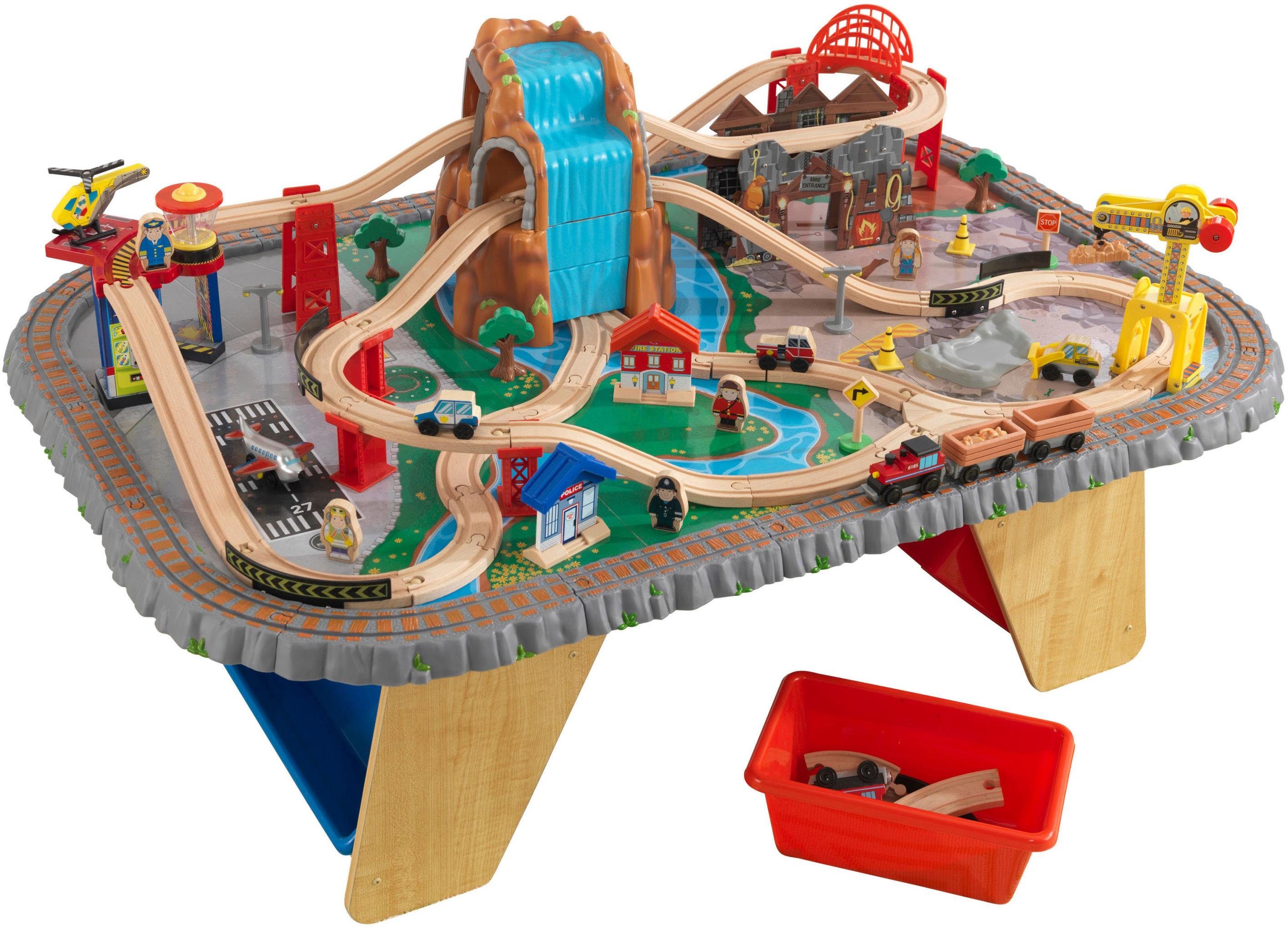 KidKraft® Spieltisch »Wasserfall Eisenbahntisch & Spielset« online kaufen |  OTTO