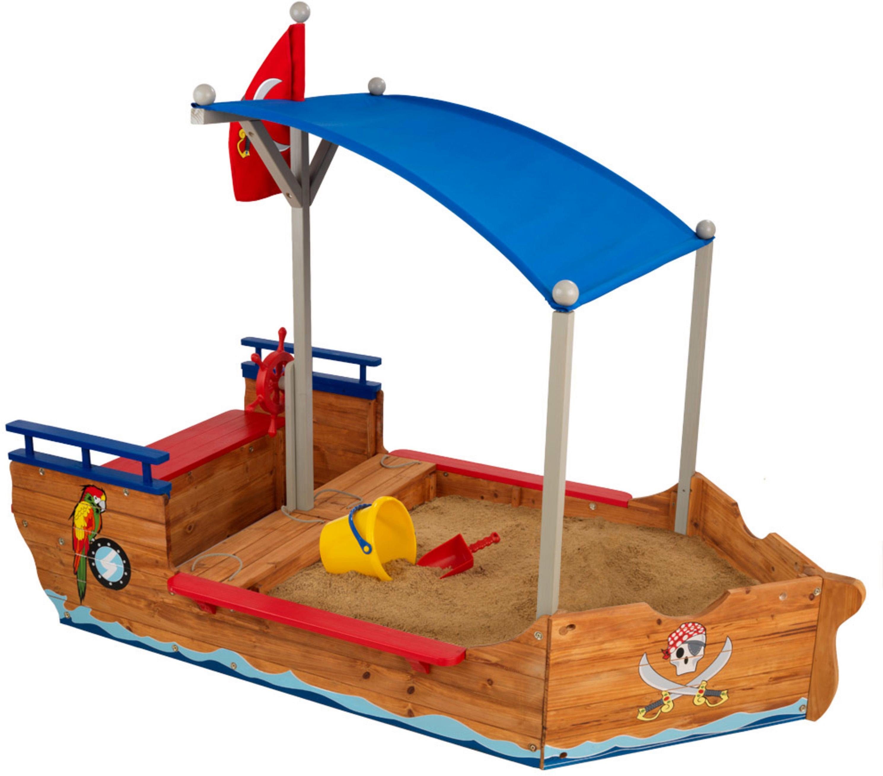 Kidkraft Sandkasten Piratenschiff Ab 3 Jahren Online Kaufen Otto