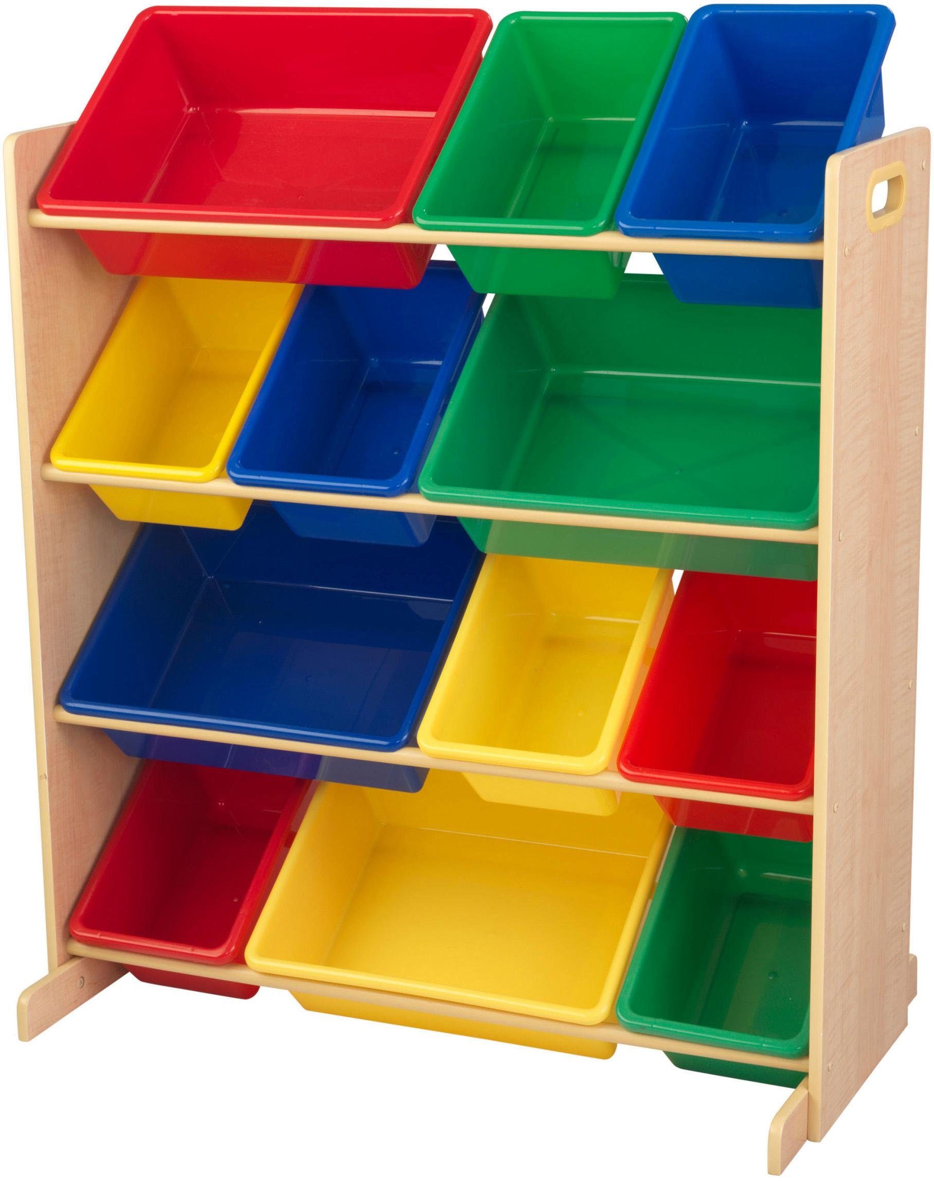 KidKraft® Regal, mit Aufbewahrungsboxen, Ordnungsregal für Kinder