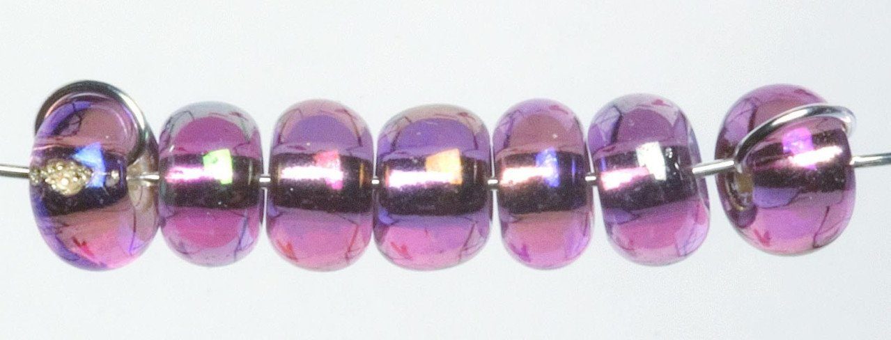 Glorex Bastelperlen Glorex Rocailles Perlen 4,5 mm 17 g amethyst