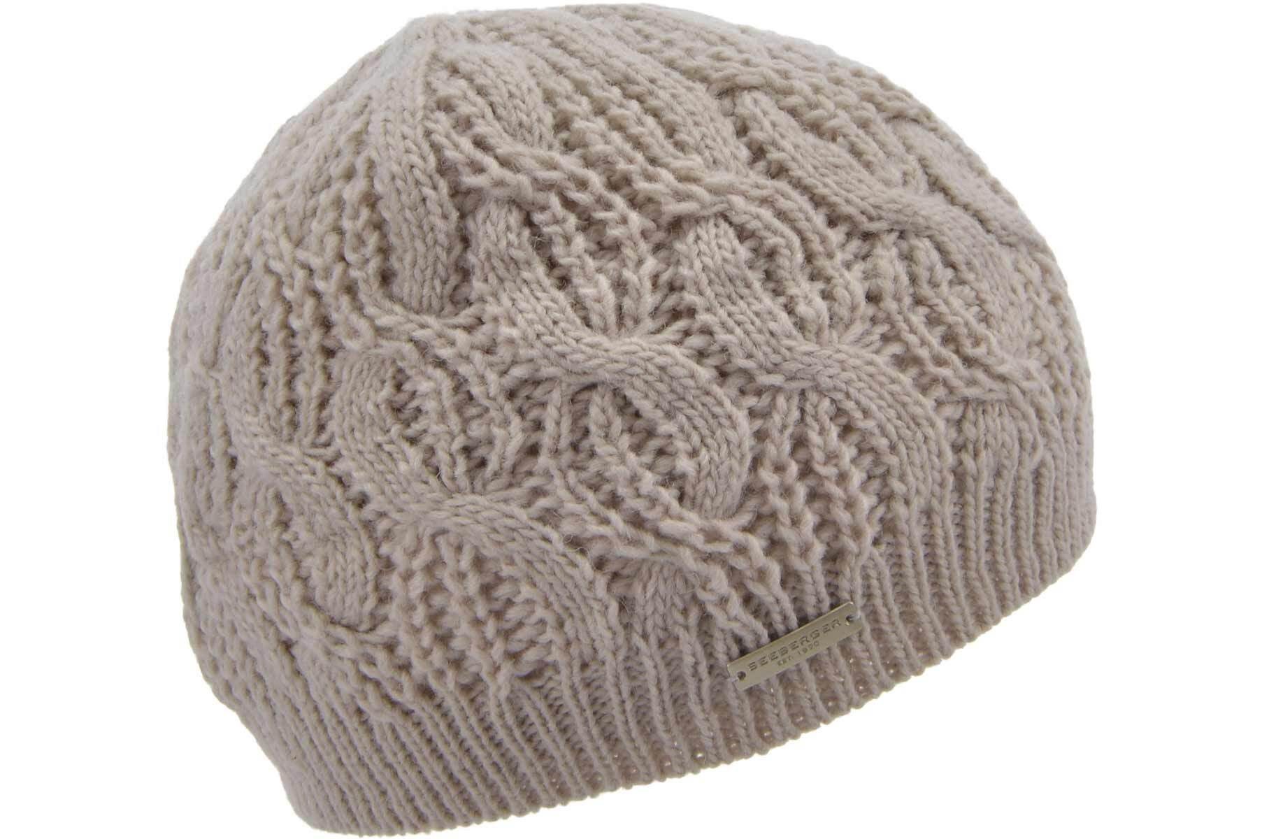 Seeberger Strickmütze Strickmütze mit Zopfmuster 19617-2 günstig online kaufen