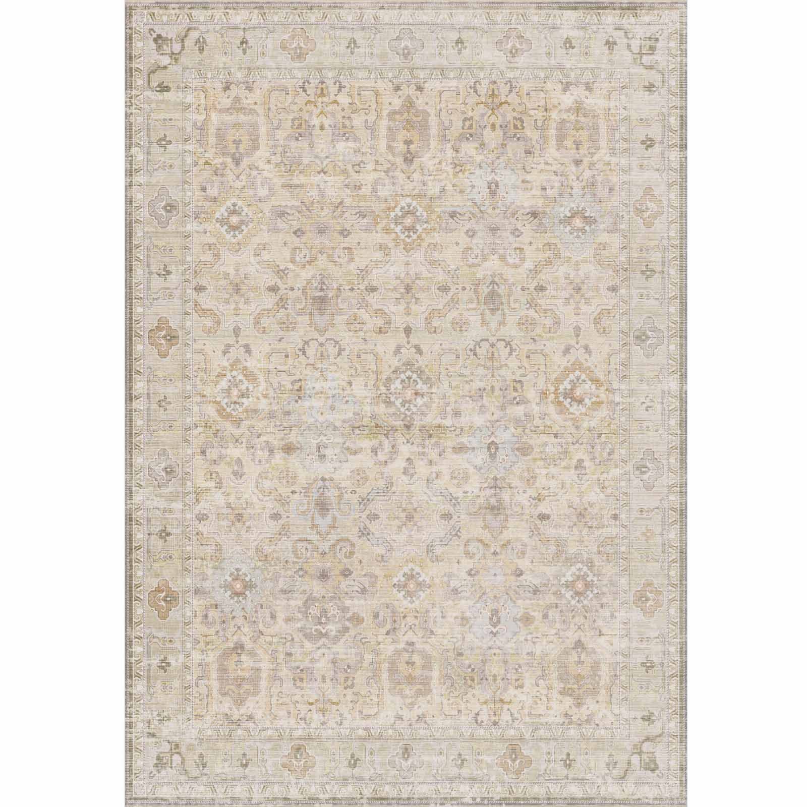 Bamyum Teppich Ryella Teppich mit Chenille Druck, Waschbarer Antibakteriell günstig online kaufen