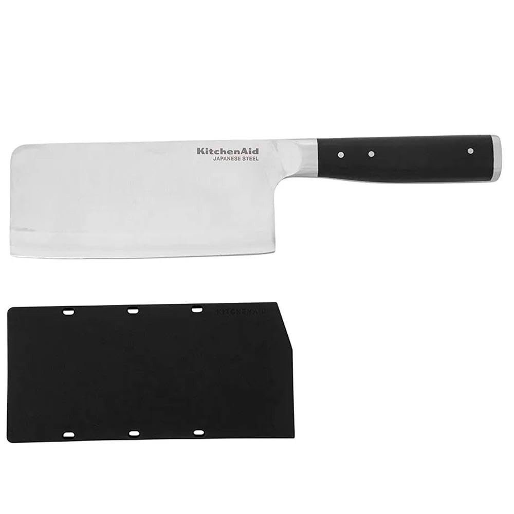 KitchenAid Hackmesser KOG6IVSSOHOBA, Scharfe Japanstahl-Klinge, ergonomischer Griff, in Hülle