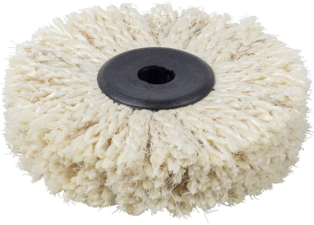 Thumbnail - Wolfcraft Drahtbürste Wolfcraft Kordelbürste Ø 85 x 20 mm, 10 mm, Sisal
