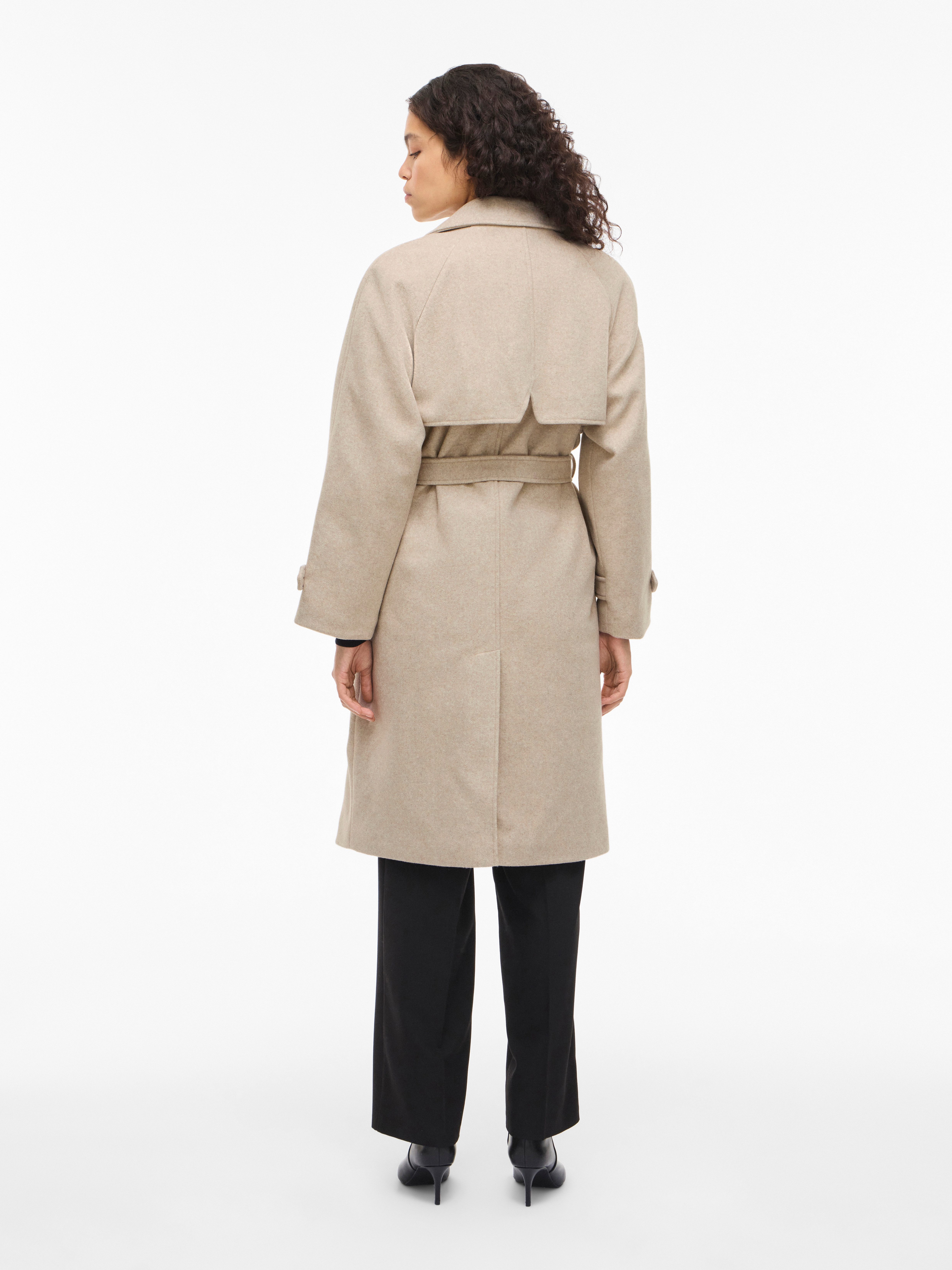 Vila Langmantel VIQUINN L/S COAT