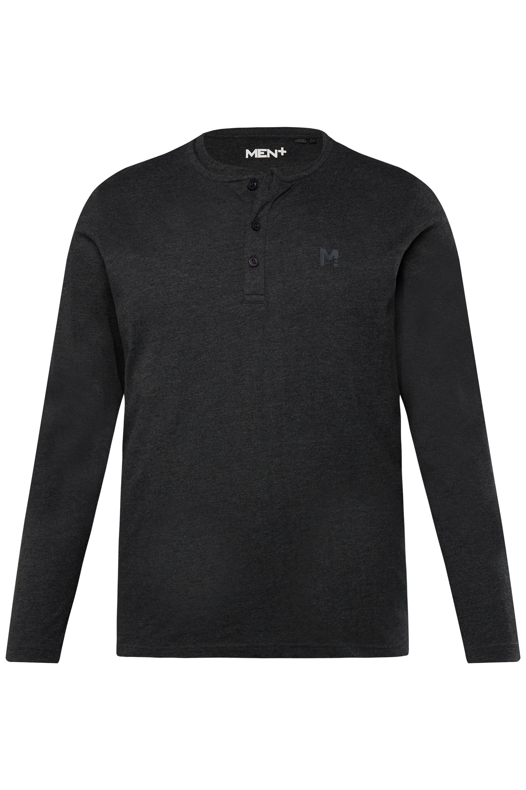 Men Plus T-Shirt Men+ Henley Basic günstig online kaufen