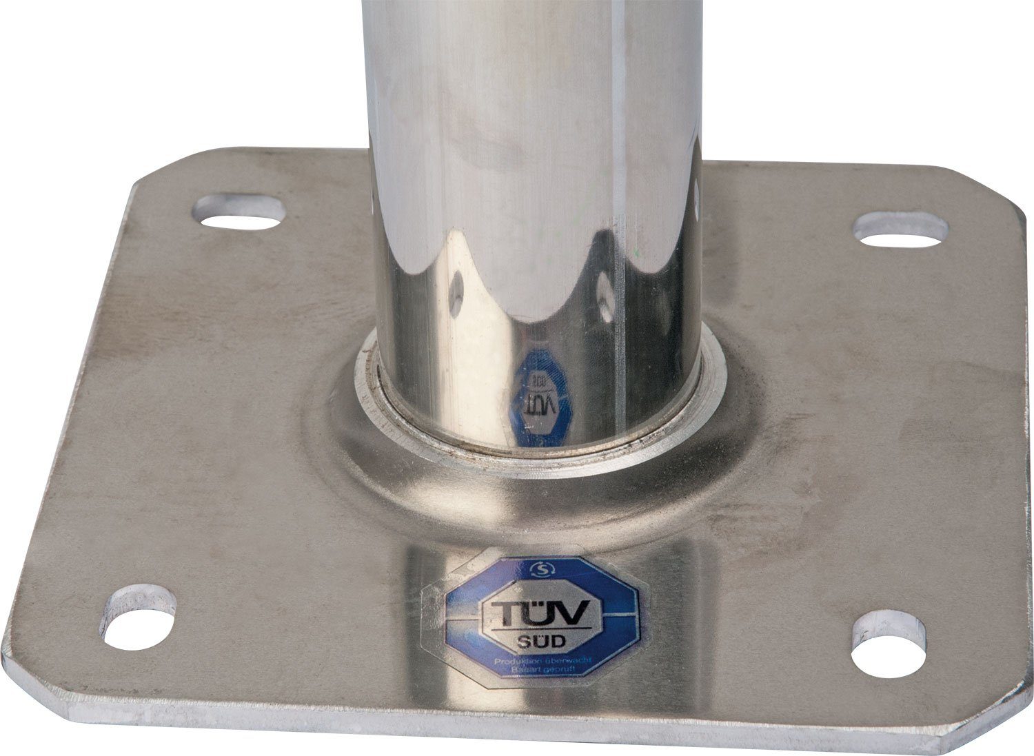 Schwaiger SAT-Halterung WAH1525 001, (Wandabstand 15cm, Durchmesser 50mm, silber)
