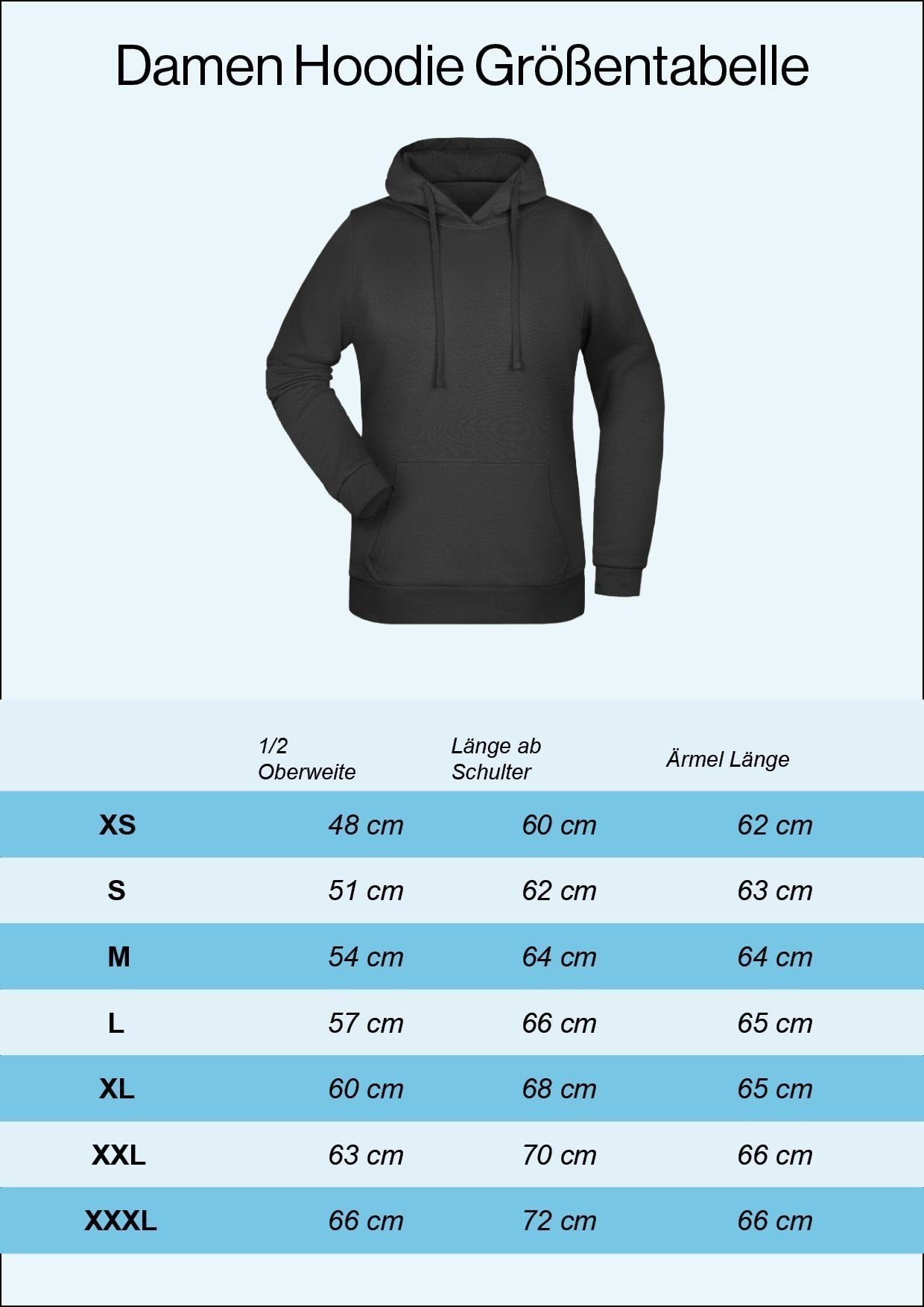 Youth Designz Kapuzenpullover Upside Down Stranger Damen Hoodie Pullover mit lustigem Spruch