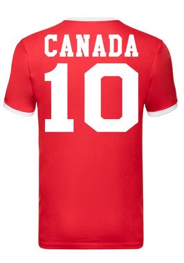 Blondie & Brownie T-Shirt Herren Kanada Amerika Sport Trikot Fußball Meister WM Copa America