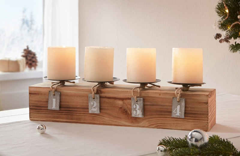 Holz Vintage Kerzenhalter online kaufen | OTTO