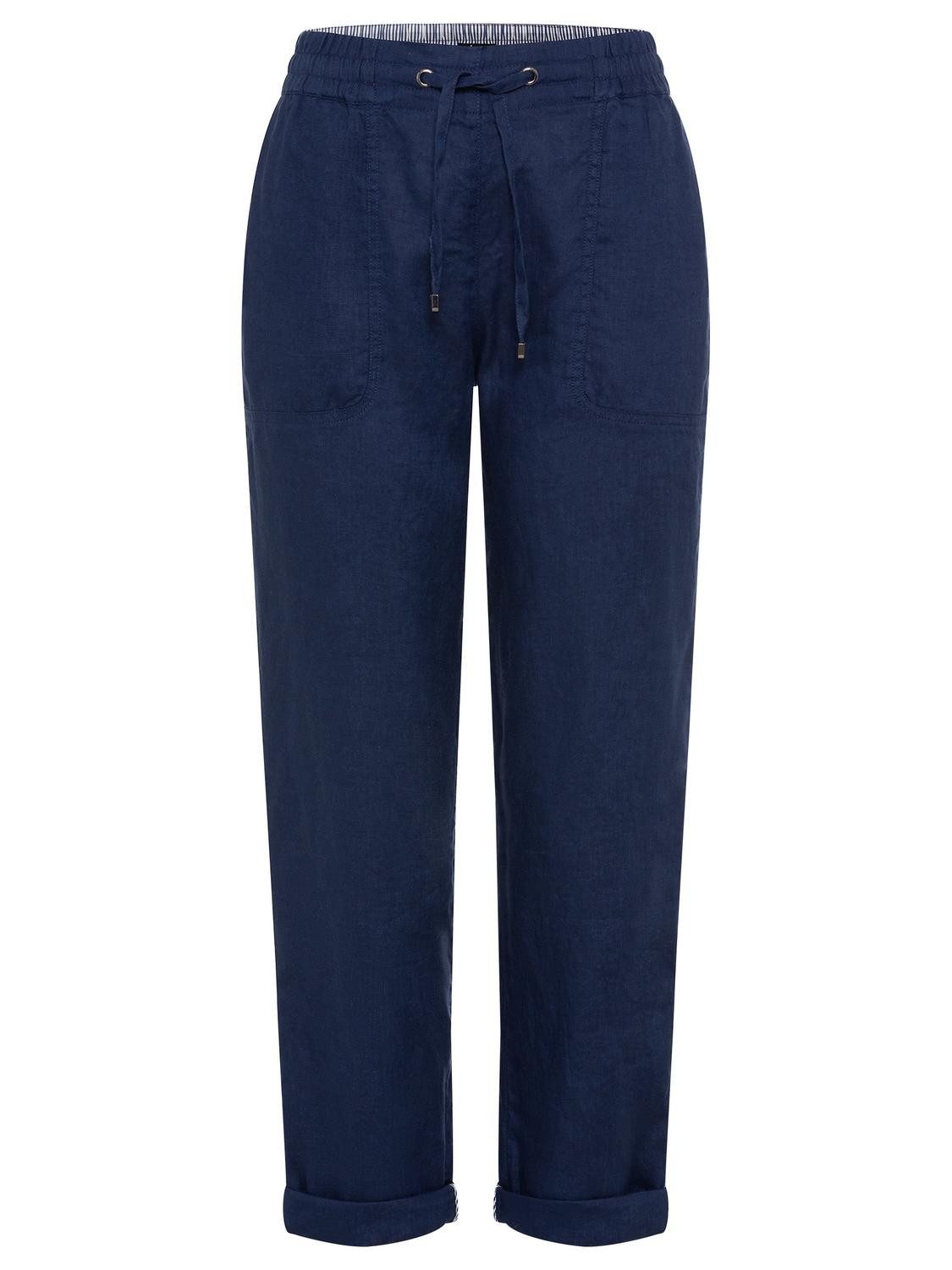 Olsen Stoffhose Trousers Casual Cropped