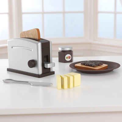 KidKraft® Kinder-Toaster »Toaster-Set (11tlg)«, (Set, 11-tlg), mit beweglichen Toastergriff