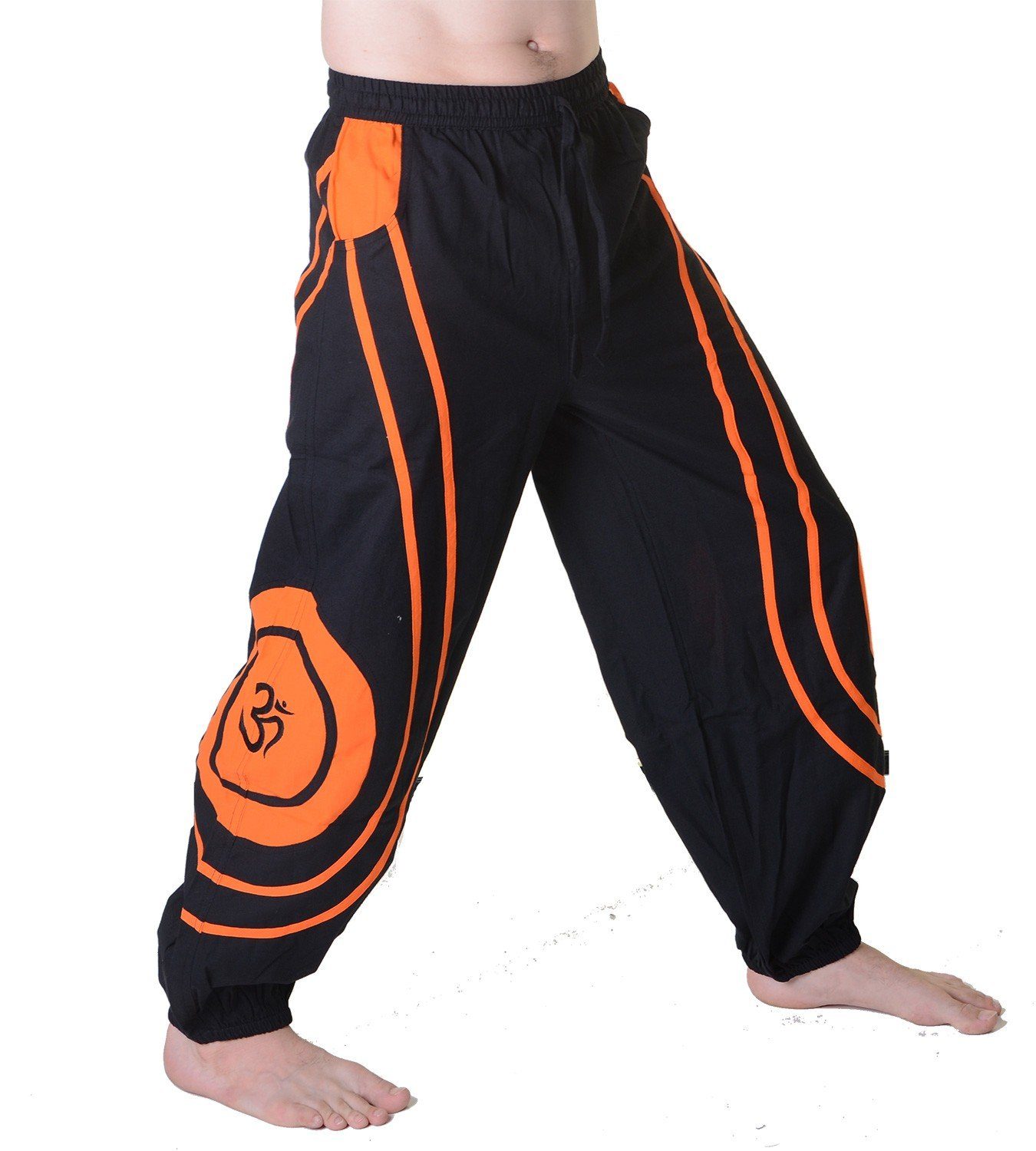 Schwarz/Orange