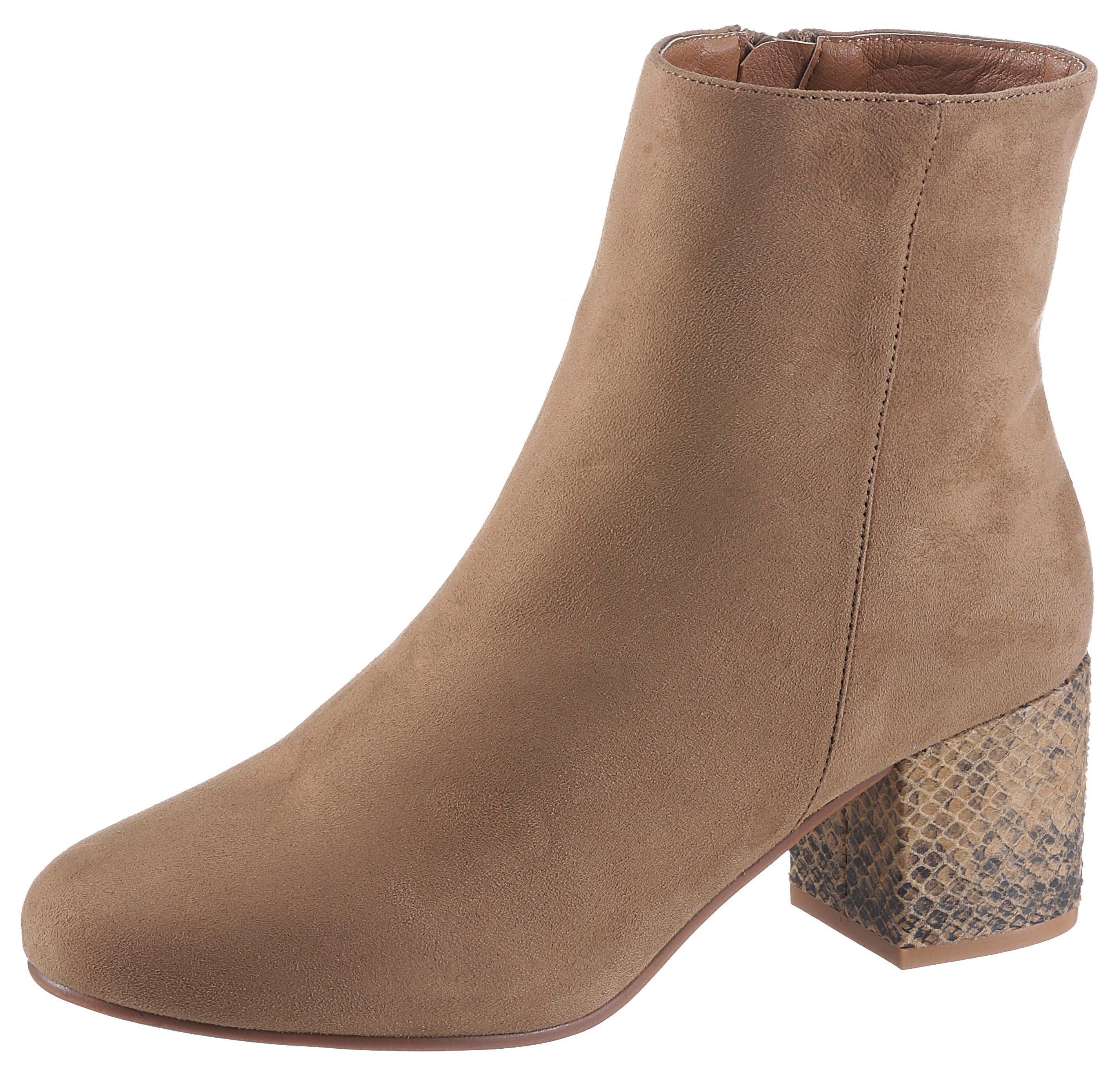 Bruno Banani Stiefelette mit bezogenem Absatz | OTTO Bruno Banani Stiefelette mit bezogenem Absatz | OTTO