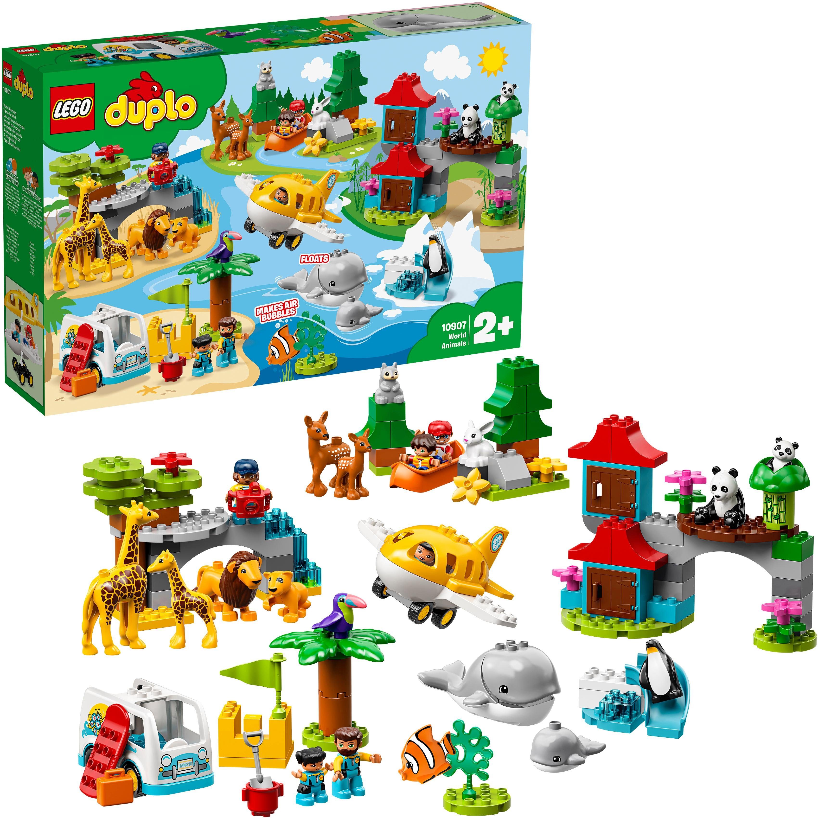 Image of LEGO® Konstruktionsspielsteine »Tiere der Welt (10907), LEGO® DUPLO®«, (121 St)