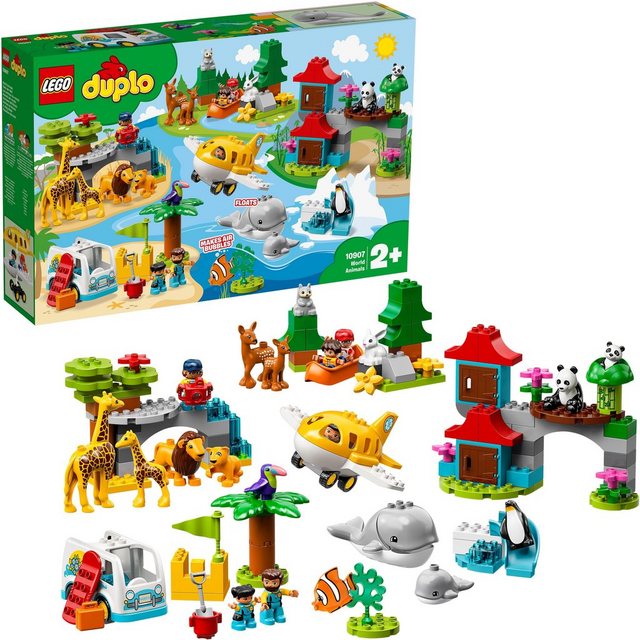 Image of LEGO 10907 Tiere der Welt Bausatz, Mehrfarbig