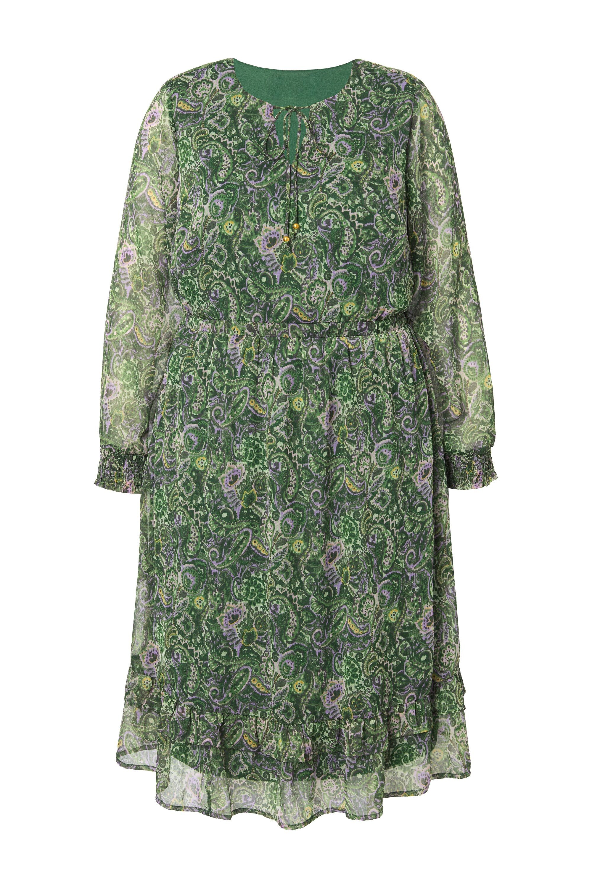 Studio Untold Midikleid Midikleid bequemer Shape Chiffon Paisley