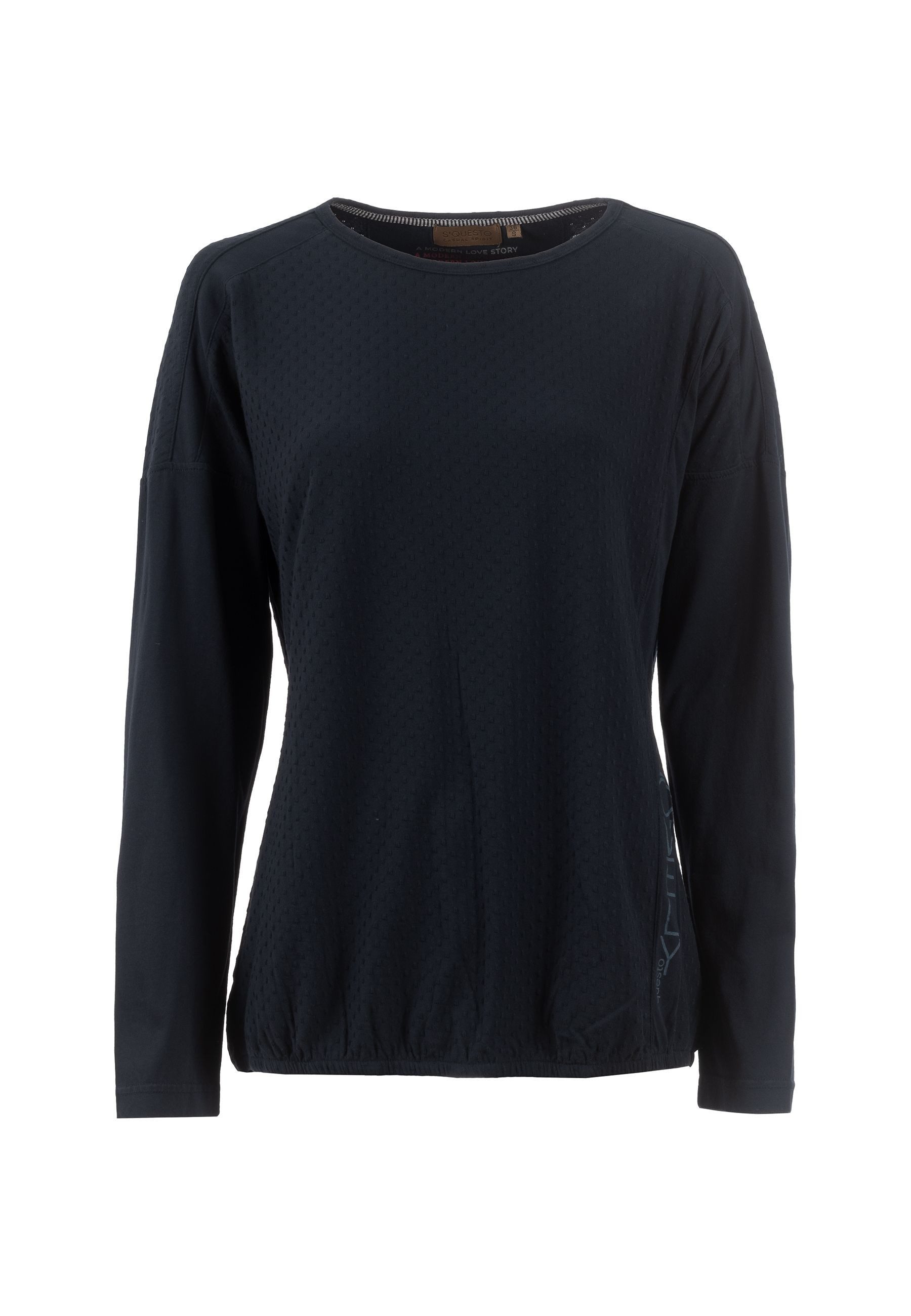 Cooles T-Shirt Mit Prints - Two-Tone Piquee Baumwolle Für Lässigen Style